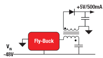 “用Fly-BuckTM转换器加快隔离式电源轨设计”