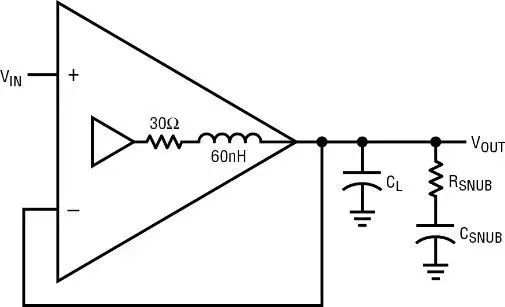 “图9：使用一个输出减震器”