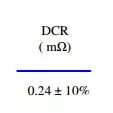 “图2：电感器DCR的典型规格”