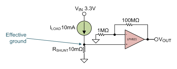 “图3：低侧差动电流测量”