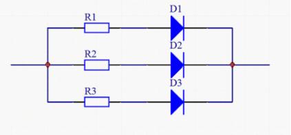 “（图4）二极管并联使用电路”