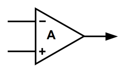 “图1：常规“三端”运算放大器”