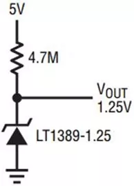 “图5：分流基准电压源”