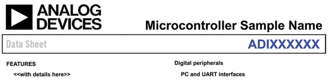 “图14.微控制器数据手册"